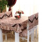 1 table cloth+6 chair covers+6 backrest covers