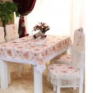 1 table cloth+6 chair covers+6 backrest covers