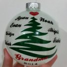 Personalized Glass Ornaments