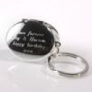 Engraved Photo Keyring