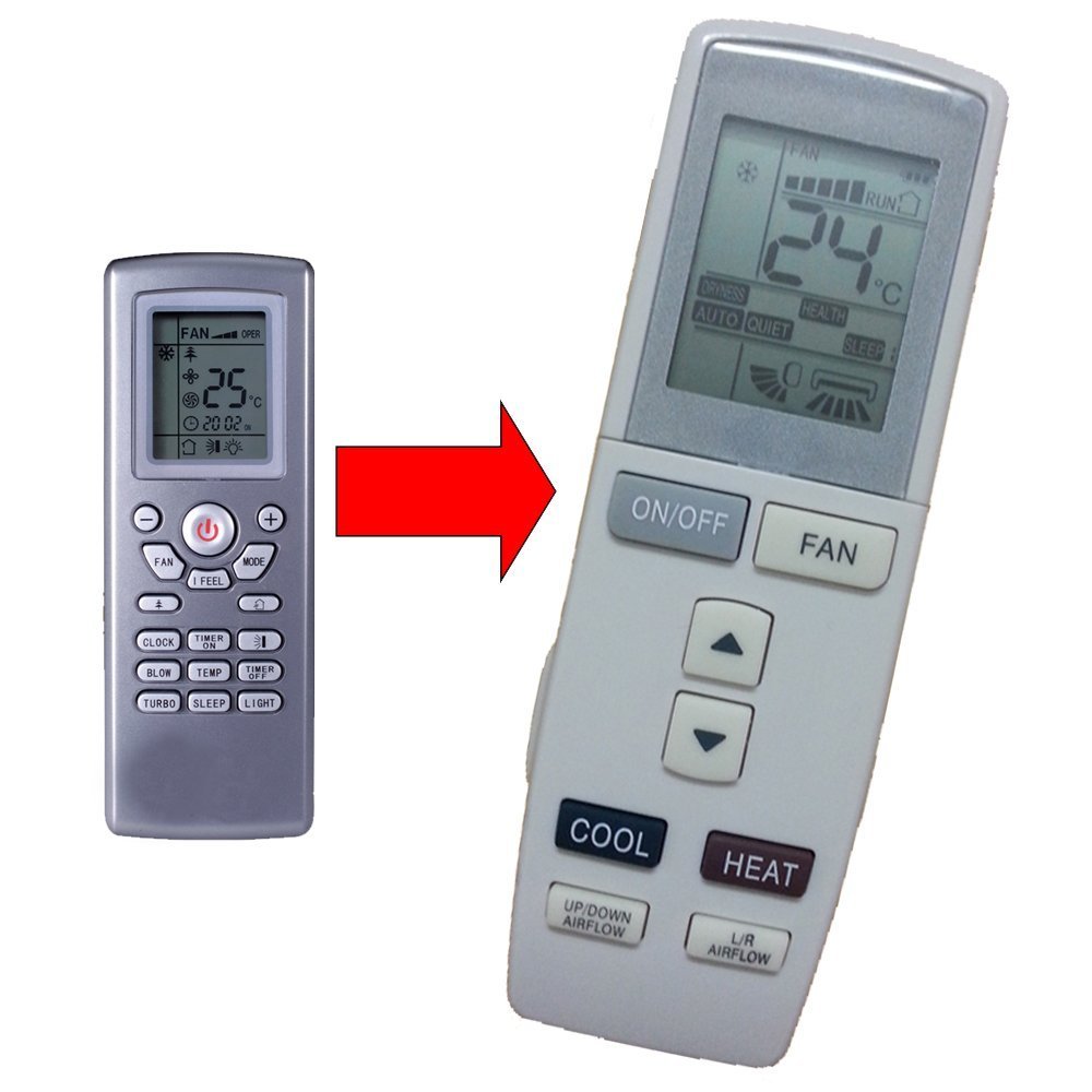 GREE AC Remote Control YS1F YS1FF YS1FA YS1FAF YAA1FB YAA1FBF YAA1FB1