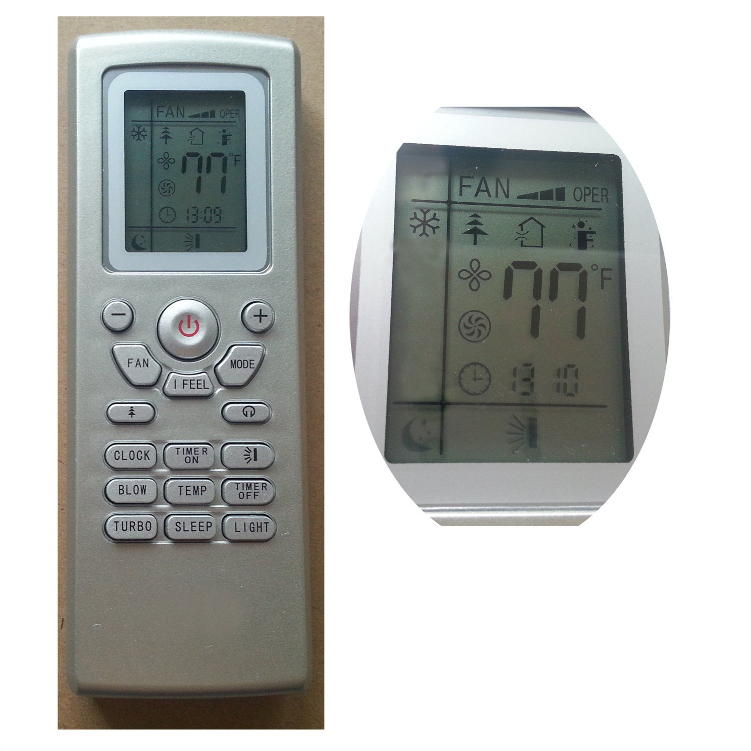 Gree Lennox York Vivax Gree Ge Air Conditioner Remote Control YT1FF