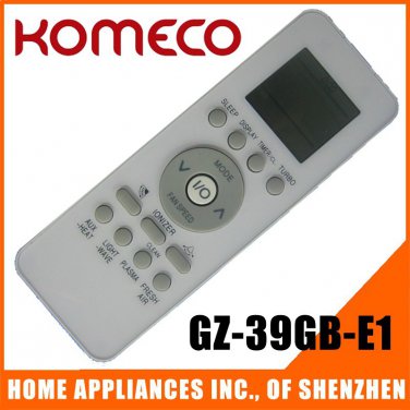 KOMECO Galanz Electrolux  Air Conditioner Remote Control GZ-39GB-E1