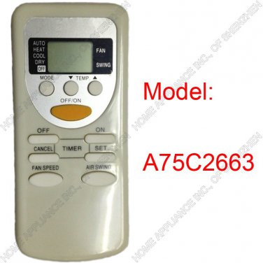 Sanyo Air Conditioner Remote Control Rcs-3mvps4e