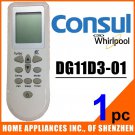 For Consul Whirlpool Hisense Split And Portable Air Conditioner Remote Control DG11D3-01