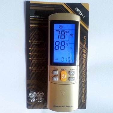 2000 in 1 Universal Air Conditioner Remote Control for Carrer Sharp Sanyo York