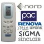 GREE YORK LENNOX TOSOT Air Conditioner Remote Control Y512F2 Y512F Y512 Y512FA