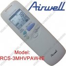 Airwell Split Air Conditioner Airwell Remote Control RCS-3MHVPAW4E Parts
