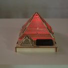 DIY 3D Solar Colorful LED Light Puzzle Wooden Wood Toys Assemble Toys for Pyramid of Khufu