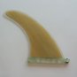 Longboard Fin 8.5" Performance core fiberglass Bamboo SUP Center Surf Water fin