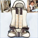 Good Quality Child Kids Car Safety Belt Seat Cushion Coffee Color Thick Cushions