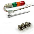 220V Red Yellow Green 3 Color Buzzer Signal Safety Stack Alarm Light Bulb