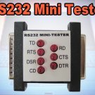 RS-232 PC DB-25 LPT Port Male to Female Signal Loopback test Checker Tester