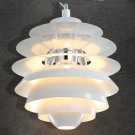 Modern White Snowball Ceiling Light Pendant Lamp Hanging Fixture Contemporary
