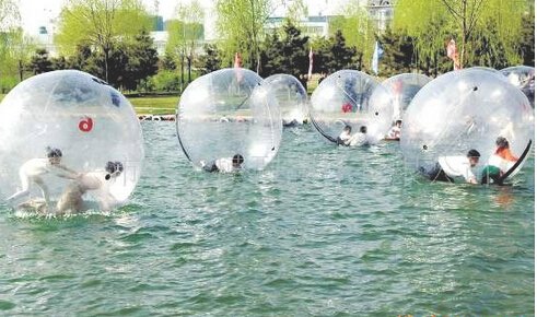 2M Water Walking Ball Roll Ball Zorb ball Walk on Ball Zorbing Dance Ball