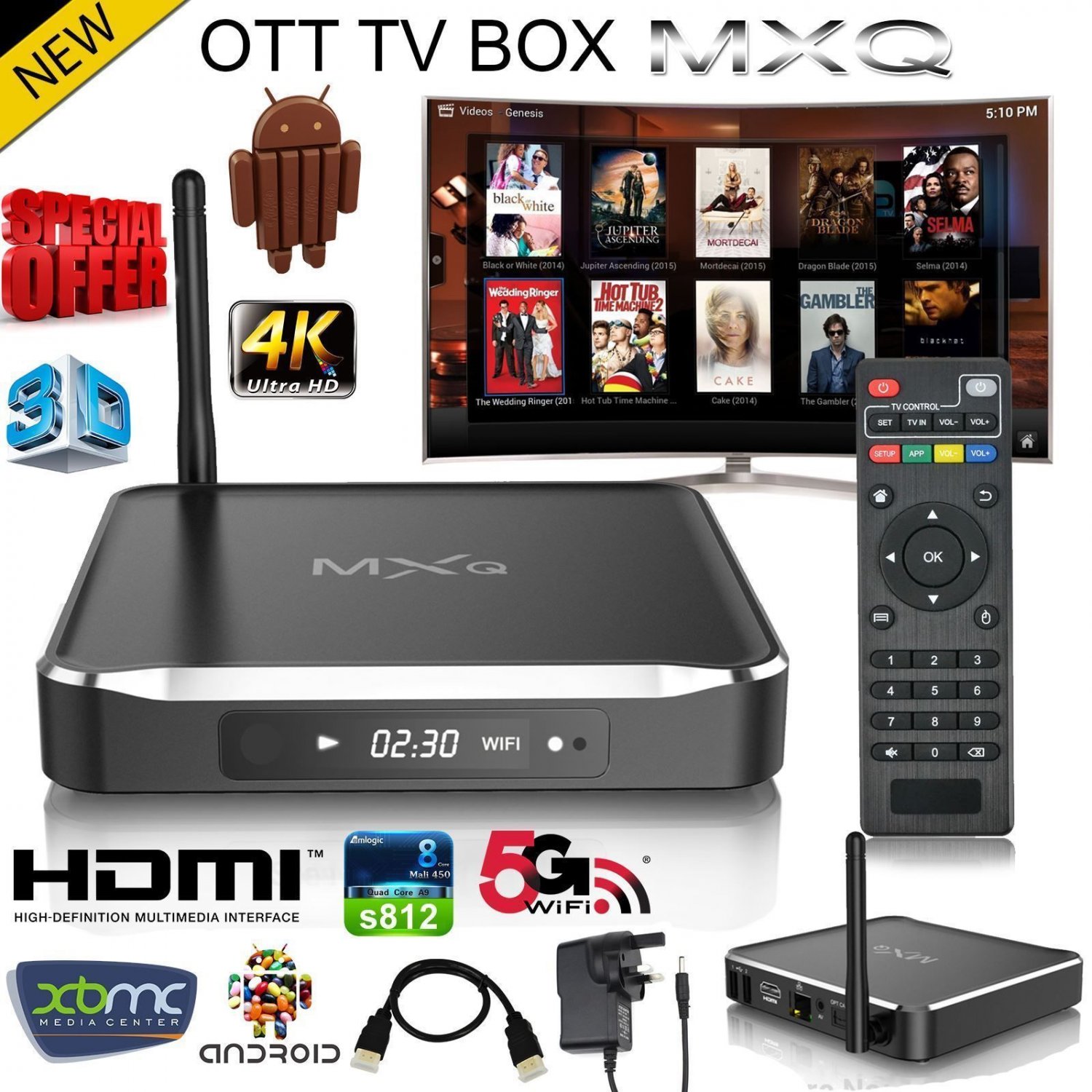 Ott tv android. Медиаплеер MXQ m10.