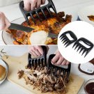 Popular kitchen Bear Claw Shape BBQ Meat Pork Beef Tongs Pull Handling Fork Tool