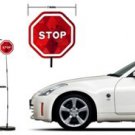 Car Park Garage Parking Assistant Stop Sign Sensor LED Flashing Lights Signal