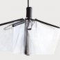 Automatic folding umbrella Clear Umbrella Three Folding Umbrella PE Transparent