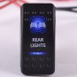 12V 20A Bar ARB Carling Rocker Toggle Switch Blue LED Light Car Boat Sales 5 Pin