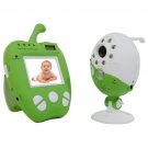 2.4G Wireless Baby Monitor Camera Remote With Night Vision Time Display Music