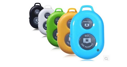 NEW Wireless Bluetooth Camera Remote Control Selftimer Shutter for iPhone Samsung