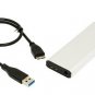 USB 3.0 to SATA SSD Hard Drive Disk Case Enclosure ASUS EP121 UX21 UX31 XM11 SSD