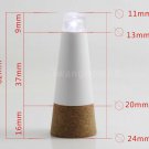 Cork Shaped Rechargeable USB LED Bright Empty Wine Bottle Cover Lamp Night Light