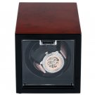 Red 4 Modes Automatic Rotation Watch Winder Storage Display Case Box EU Plug