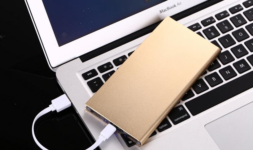Ultra Slim thin 50000mAh Portable Charger Dual USB External Battery Power Bank