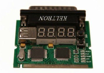 Four Digits Diagnostics Notebook Dual Mini PCI Minipci LPT PC Post Card Tester