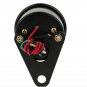 Motorcycle Motor Tachometer Km h Speedometer Odometer Gauge LED Back Signal