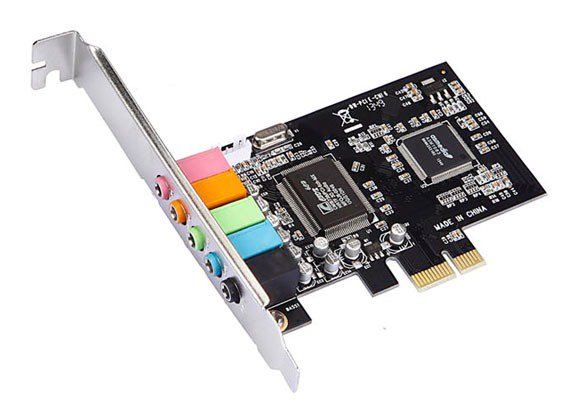 Cmi8738 Chipset 5.1ch 6-channels 3d Pci-express Digital Audio Sound Card