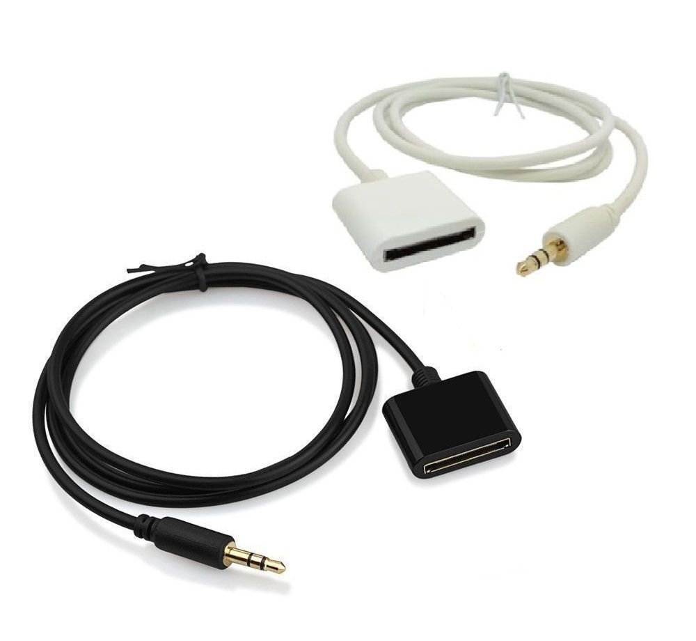 AUX 3.5 Mm Male To 30 Pin Female For Apple IPod IPhone Dock Adapter ...