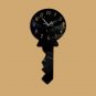 New Silent Wall Time Clock Creative Interesting Mirror Key golden black silver