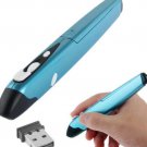 2.4GHZ 1000 CPI WIRELESS PORTABLE PEN MOUSE WITH USB MINI RECEIVER FOR TEACHER