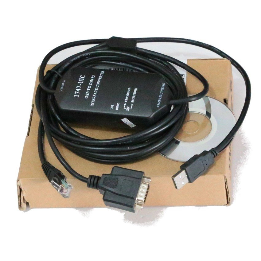 New Programming Cable For 1747 UIC Allen Bradley AB USB To DH485 To ...