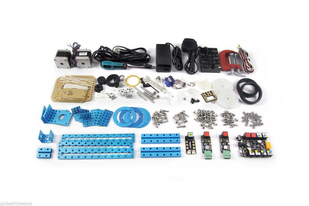 Arduino DIY Self Assembly 4 in 1 Drawing Robot Draw Kit Educational ...
