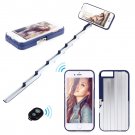 Overlays Selfie Photo Stick Phone Case Remote Wireless Camera Shutter Monopod For iPhone 6 6S Plus