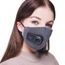 Purely Breathing Mouth Air Filter Mask With Fan Quiet Block PM 2.5 Passive Smoke