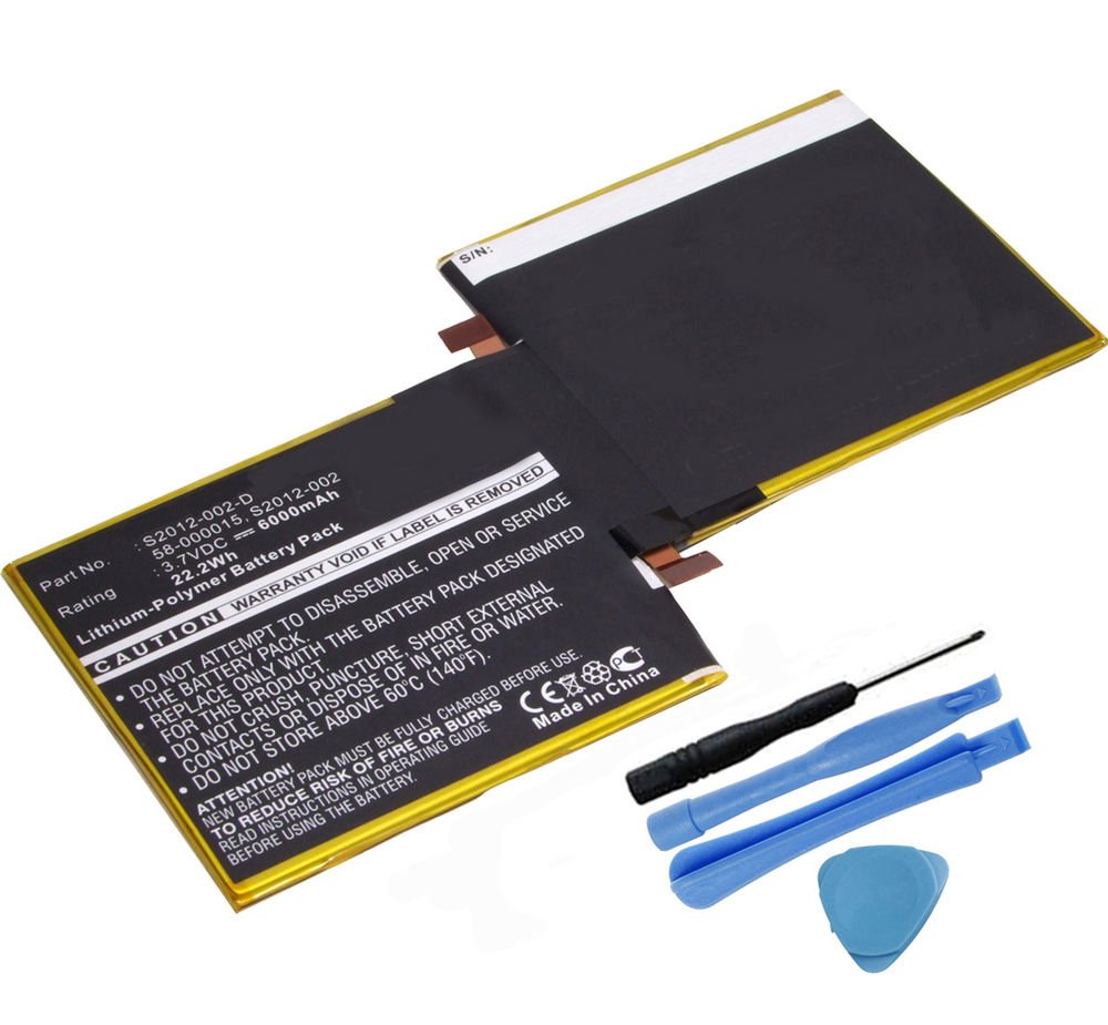6000mAh S2012002 58000015 Battery for Amazon Kindle Fire HD 8.9