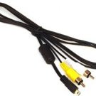 CB-AVC7 AV Audio/Video RCA Cable Cord for Olympus Digital Cameras