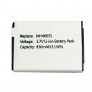 830mAh MH46671 PF056015 PF056026 1ICP7/28/35 Battery for Parrot Zik 2.0, Zik 3