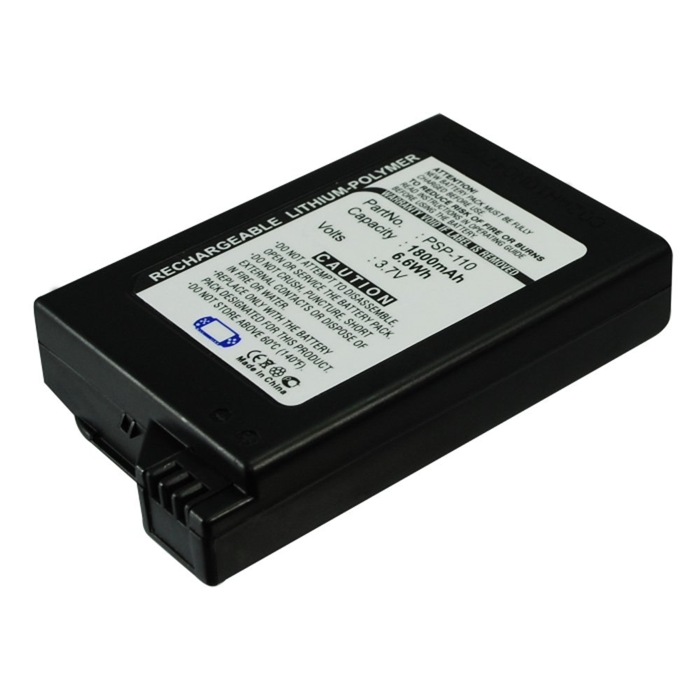 1800mAh PSP110 Battery for Sony PSP Fat Portable Playstation PSP1000