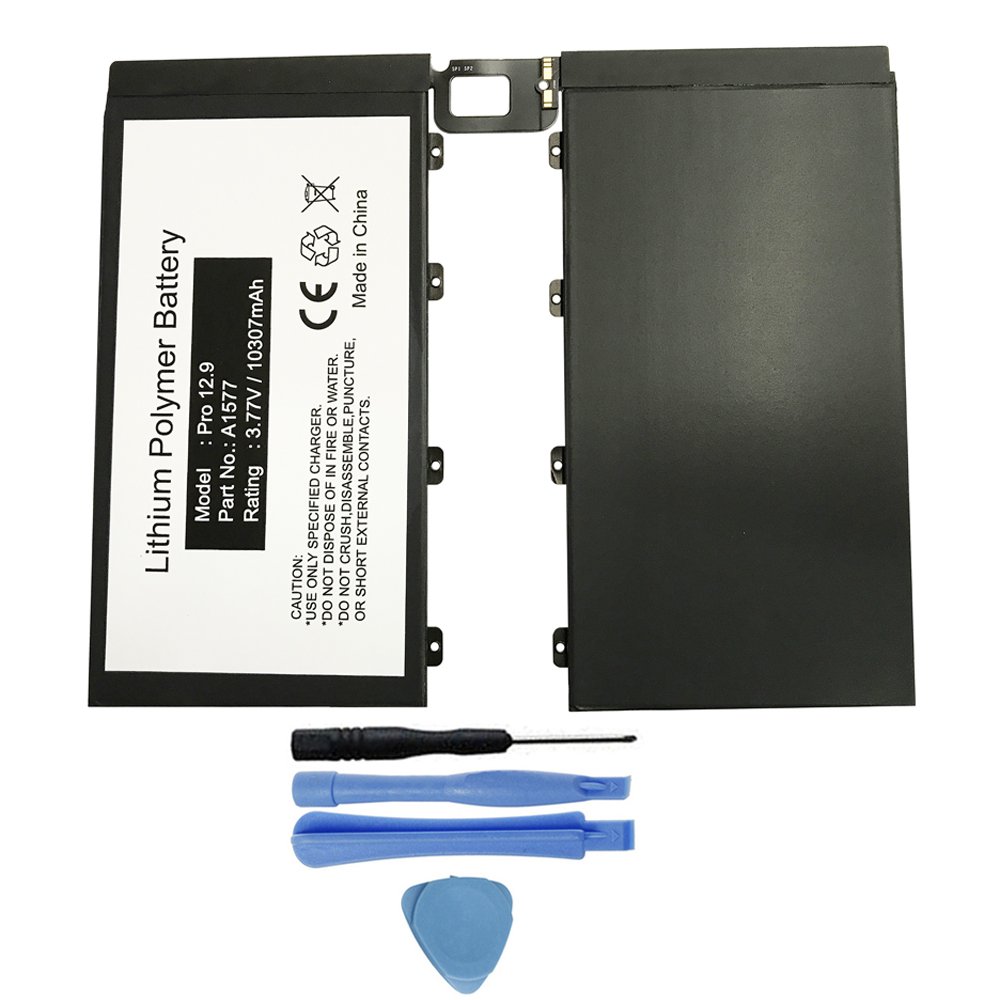 10307mAh A1577 Battery Replacement for Apple iPad Pro 12.9 A1584 A1652