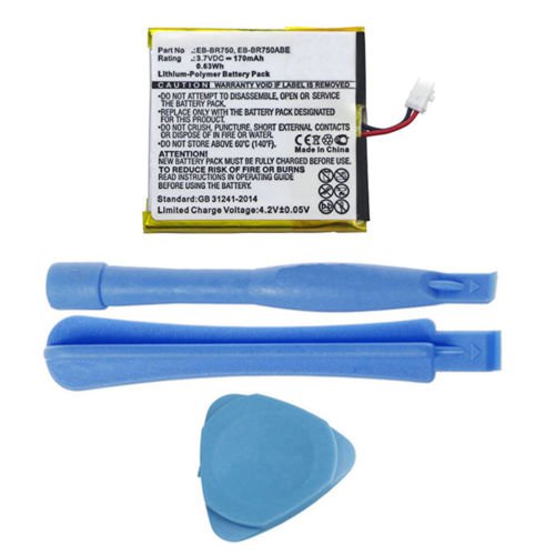 EB-BR750 EB-BR750ABE Battery for Samsung Galaxy Gear S R750 SM-R750 Smart Watch
