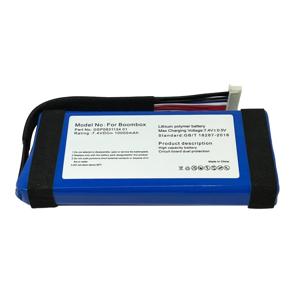 10000mAh GSP0931134 01 Battery Replacement for JBL Boombox Bluetooth