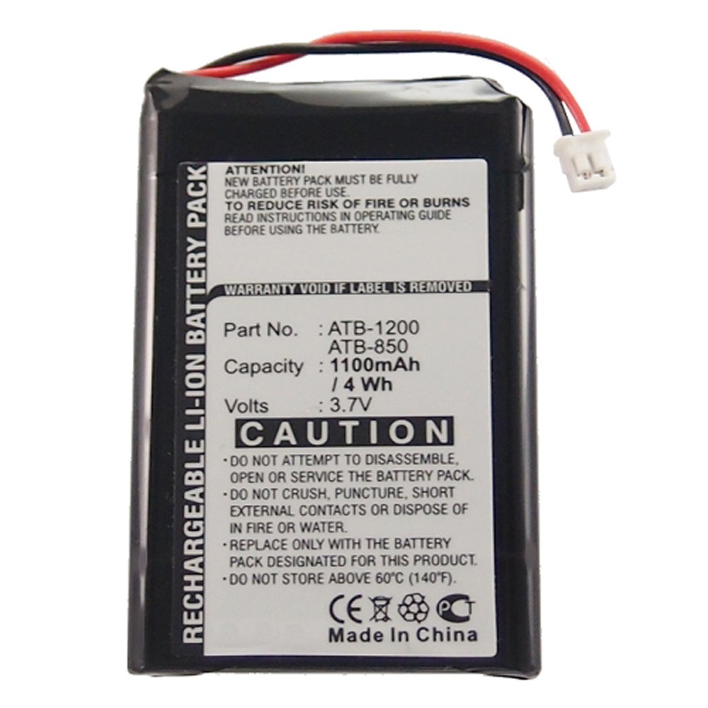 Battery for RTI TI T2+ T2B T2C T2Cs T3 T3-V Remote ATB-950 ATB-1200 1100mAh