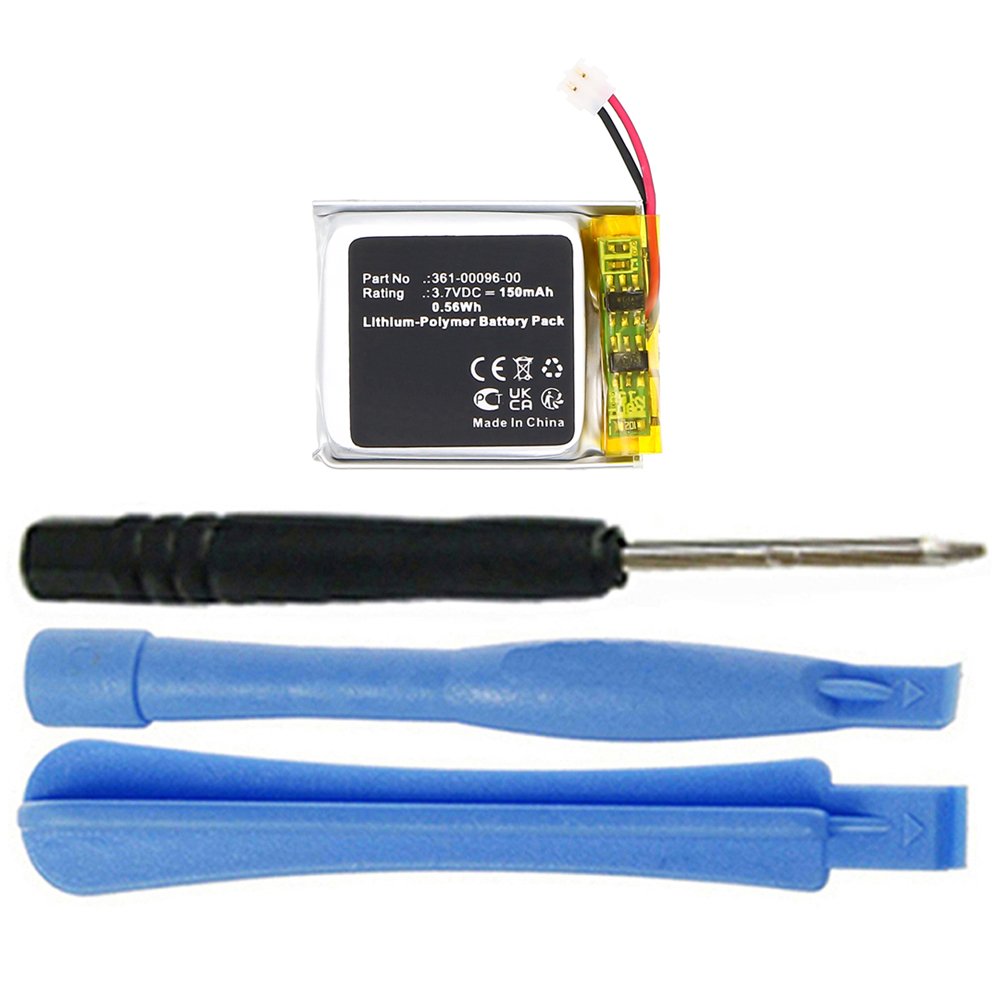 150mAh 361-00096-00 Battery Replacement for Garmin Fenix 5S, Fenix 5S Plus Watch