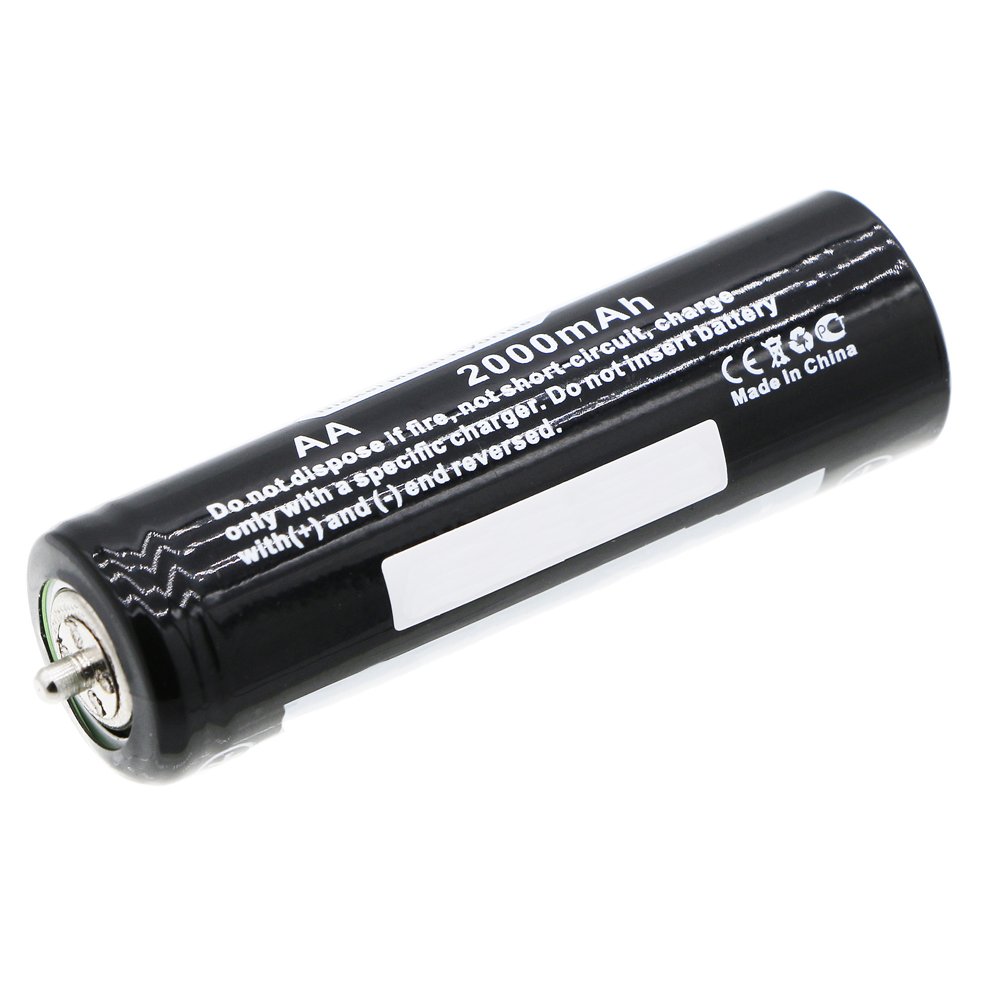 2000mAh HR-AAUV 1.2V Battery Replacement for Select Braun Series 1 and 3 Shavers